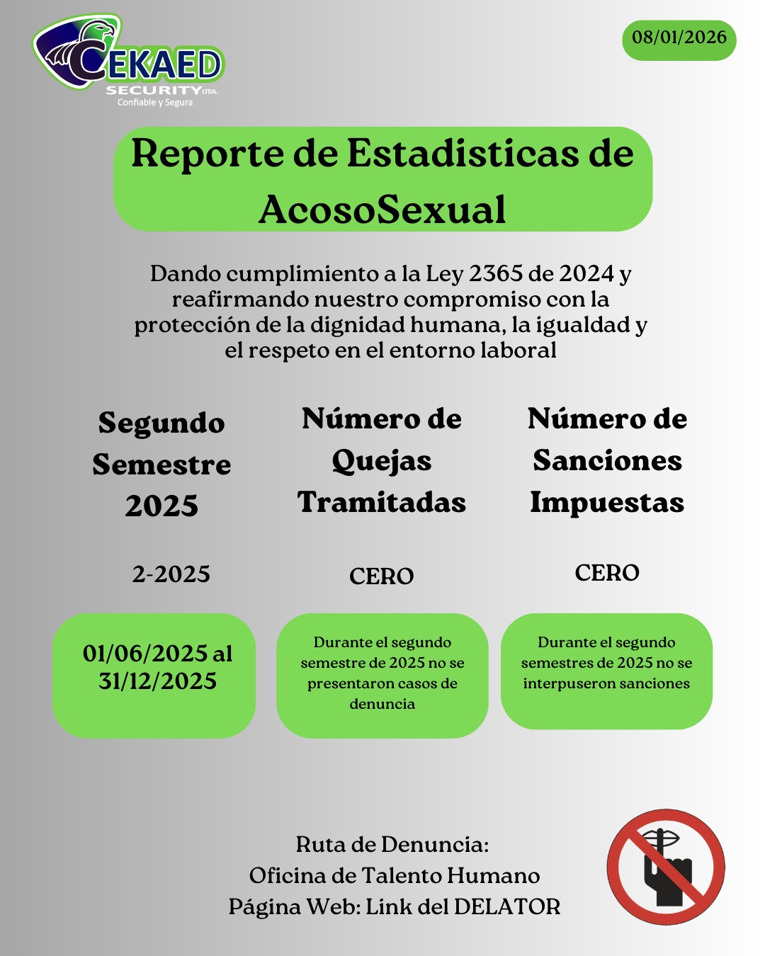 INFORME DE ACOSO SEXUAL